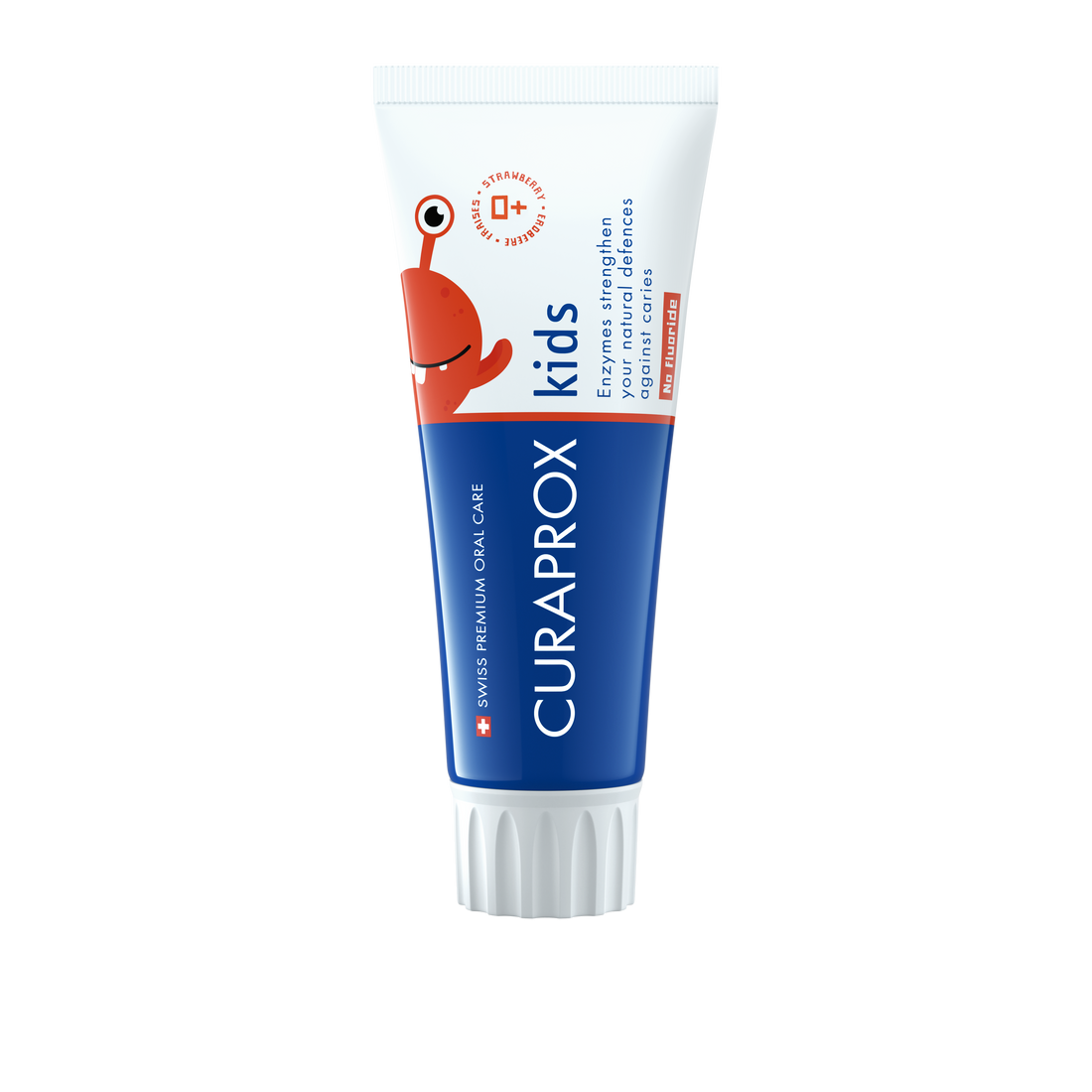 Curaprox Children’s No Fluoride Toothpaste 0+ Years Strawberry